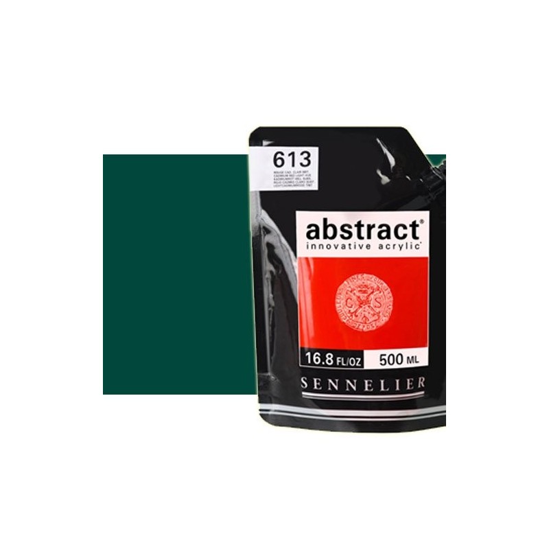 Material Bellas Artes - Pintura - Acrilico Sennelier Abstract Verde Ftalo 896, 500 ml. | totenart.com