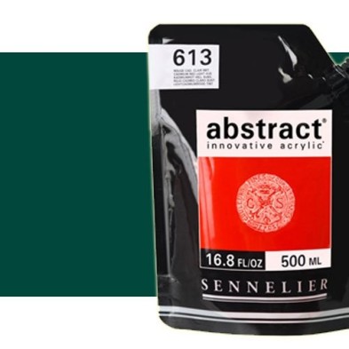 Material Bellas Artes - Pintura - Acrilico Sennelier Abstract Verde Ftalo 896, 500 ml. | totenart.com