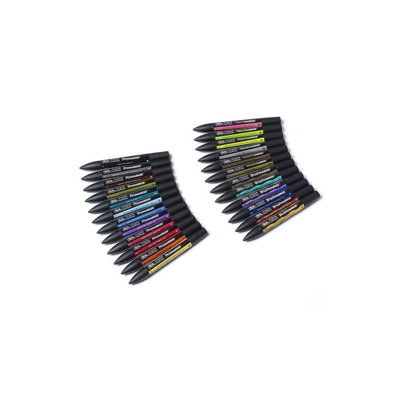 Material Bellas Artes - Pintura - Rotulador Promarker Winsor & Newton , set 24 uds. - VARIADO - | totenart.com