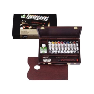 Material Bellas Artes - Pintura - Caja de madera Traditional acrilico Rembrandt | totenart.com