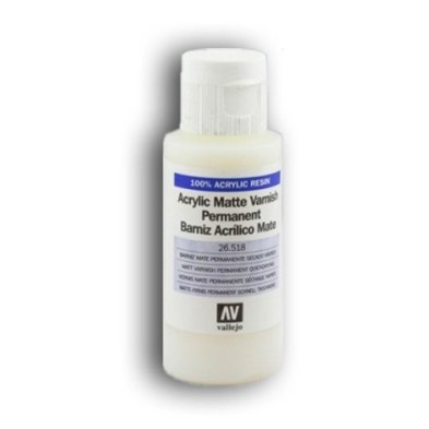 Material Bellas Artes - Pintura - Barniz acrílico mate permanente Vallejo, 60 ml. | totenart.com