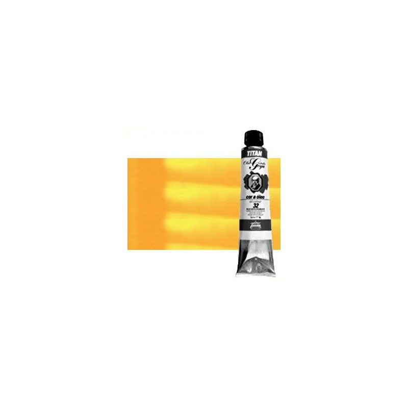 Material Bellas Artes - Pintura - Óleo Titan Goya n. 9 color amarillo real , 200 ml. | totenart.com