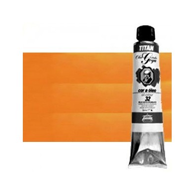 Material Bellas Artes - Pintura - Óleo Titan Goya n. 25 color amarillo indio  (200 ml) | totenart.com