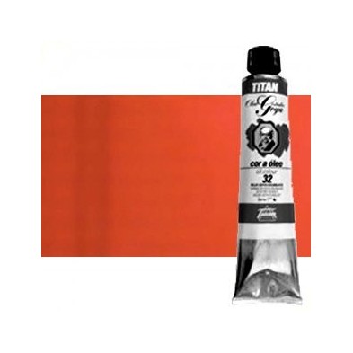 Material Bellas Artes - Pintura - Óleo Titan Goya n. 36 color rojo Goya oscuro,  200 ml. | totenart.com