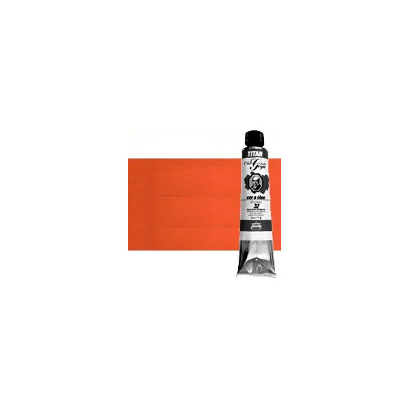 Material Bellas Artes - Pintura - Óleo Titan Goya n. 32 color rojo Goya escarlata , 200 ml. | totenart.com