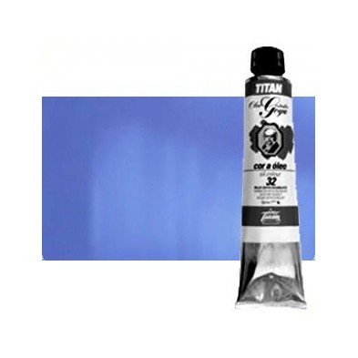 Material Bellas Artes - Pintura - Óleo Titan Goya n. 55 color azul cian, 200 ml. | totenart.com