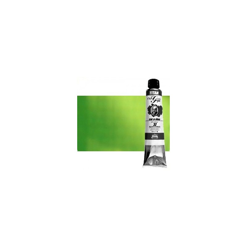 Material Bellas Artes - Pintura - Óleo Titan Goya n. 67 color verde cinabrio, 200 ml. | totenart.com