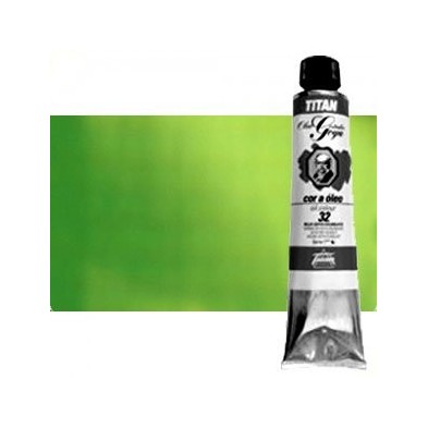 Material Bellas Artes - Pintura - Óleo Titan Goya n. 67 color verde cinabrio, 200 ml. | totenart.com