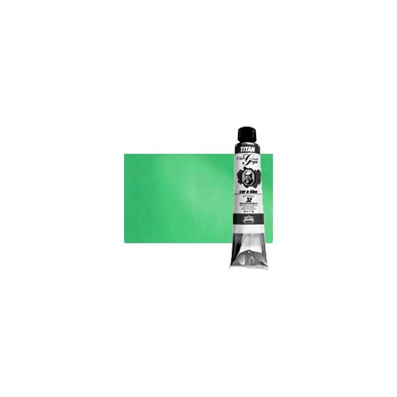 Material Bellas Artes - Pintura - Óleo Titan Goya n. 68 color verde compuesto, 200 ml. | totenart.com
