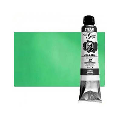 Material Bellas Artes - Pintura - Óleo Titan Goya n. 68 color verde compuesto, 200 ml. | totenart.com