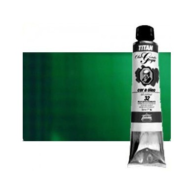 Material Bellas Artes - Pintura - Óleo Titan Goya n. 71 color verde Goya oscuro, 200 ml. | totenart.com
