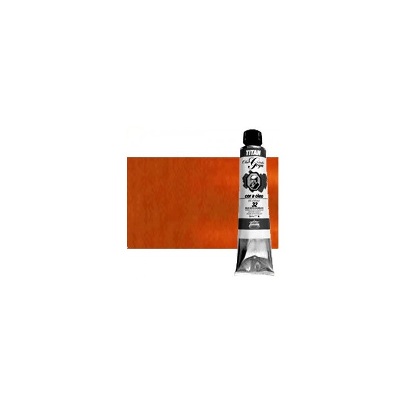 Material Bellas Artes - Pintura - Óleo Titan Goya n. 86 color ocre amarillo claro, 200 ml. | totenart.com