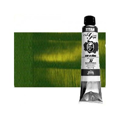 Material Bellas Artes - Pintura - Óleo Titan Goya n. 89 color verde cinabrio tostado, 200 ml. | totenart.com