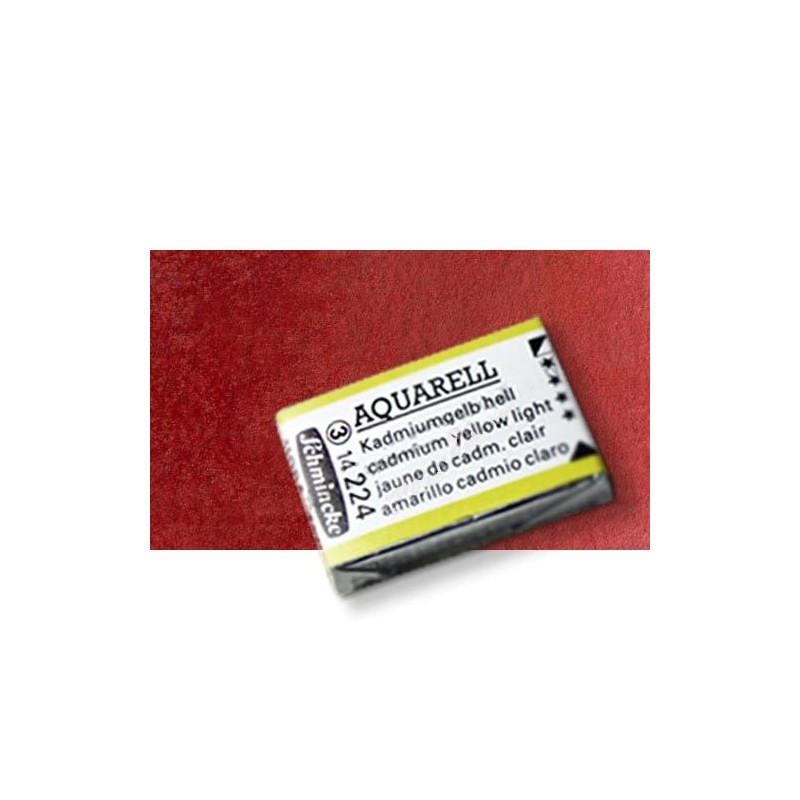 Material Bellas Artes - Pintura - Acuarela Schmincke Horadam, Rojo Oscuro 366, Godet Completo. S.3 * | totenart.com