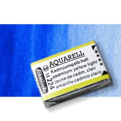 Material Bellas Artes - Pintura - Acuarela Schmincke Horadam, Azul de Cobalto Claro 487, Godet Completo. S.4 * | totenart.com
