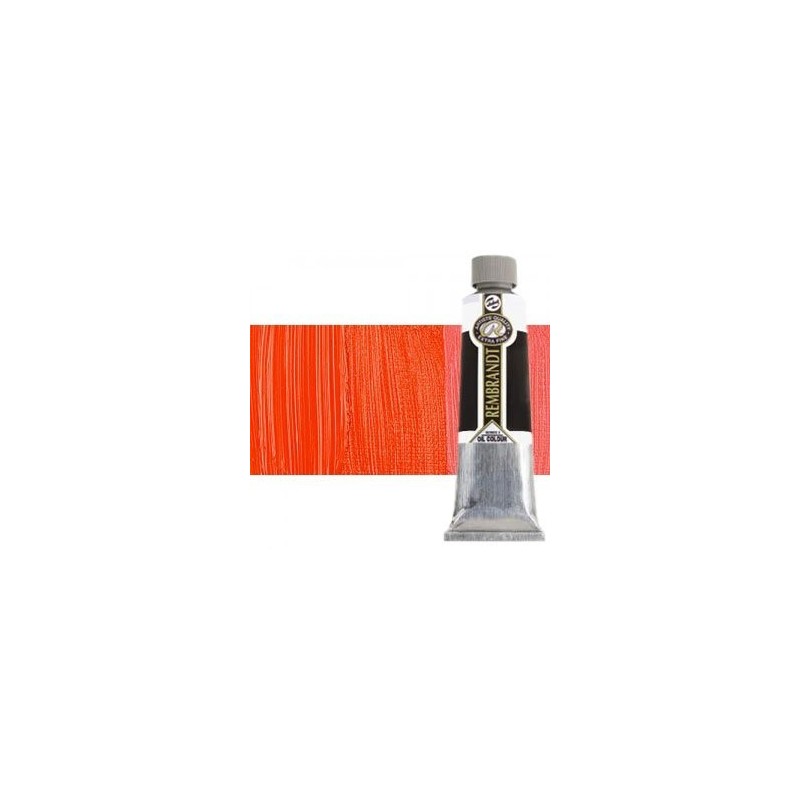 \n\nMaterial Bellas Artes - Pintura - Óleo Rembrandt n. 370 color Rojo Permanente Claro  (150 ml.) S.3 | totenart.com