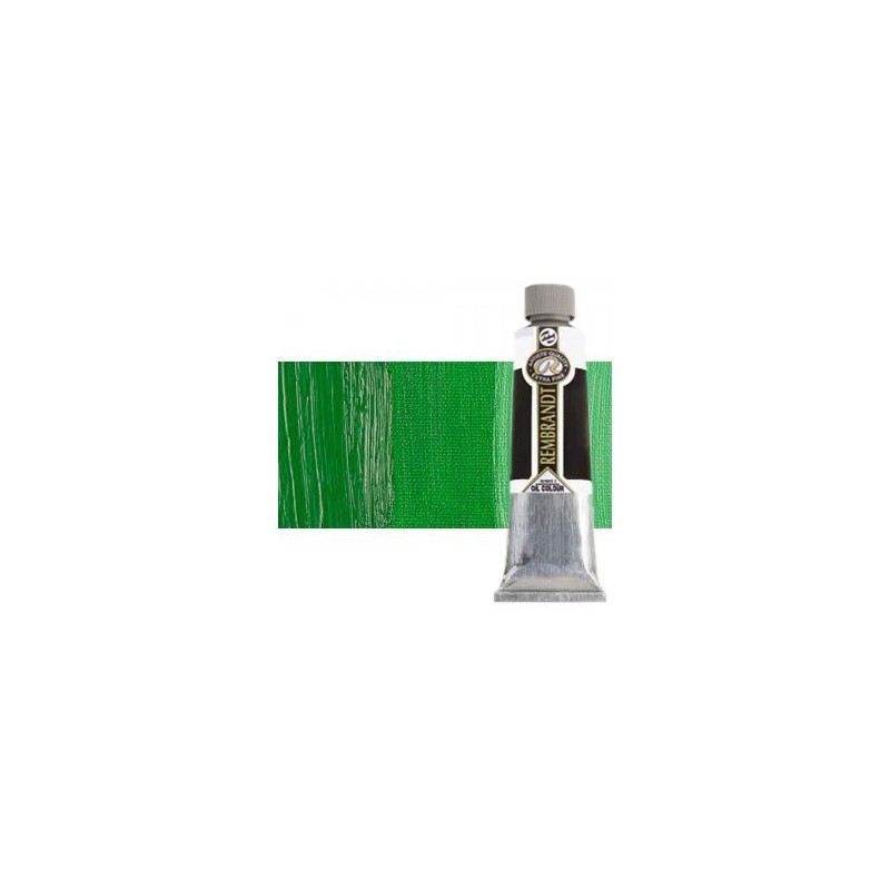 Material Bellas Artes - Pintura - Óleo Rembrandt n. 614 color Verde Permanente Medio  (150 ml.) S.3 | totenart.com