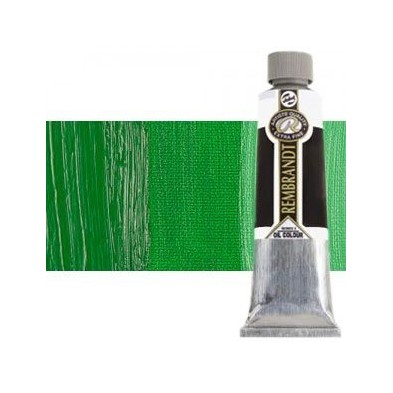 Material Bellas Artes - Pintura - Óleo Rembrandt n. 614 color Verde Permanente Medio  (150 ml.) S.3 | totenart.com