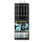Material Bellas Artes - Pintura - Estuche Chameleon de 5 Rotuladores Tonos Grises | totenart.com