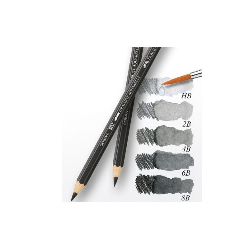 \nMaterial Bellas Artes - Dibujo - Lapiz Grafito Acuarelable 2B, Faber-Castell | totenart.com