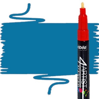 Material Bellas Artes - Pintura - Rotulador 4Artist Pebeo al Óleo 2 mm azul | totenart.com