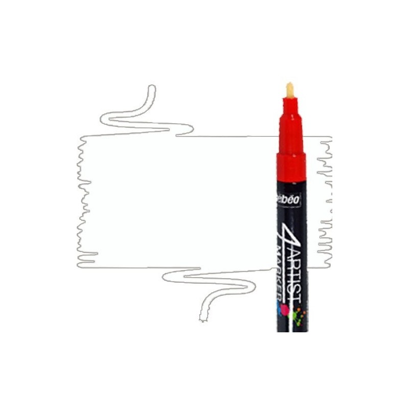 Material Bellas Artes - Pintura - Rotulador 4Artist Pebeo al Óleo 2 mm blanco | totenart.com