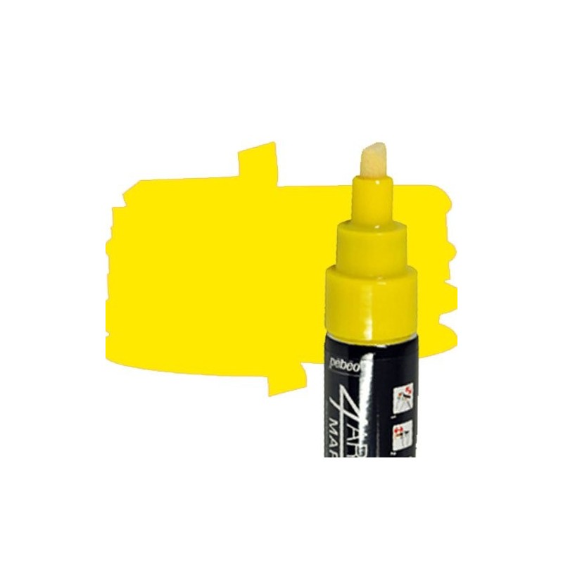 Material Bellas Artes - Pintura - Rotulador 4Artist Pebeo al Óleo 8 mm amarillo | totenart.com