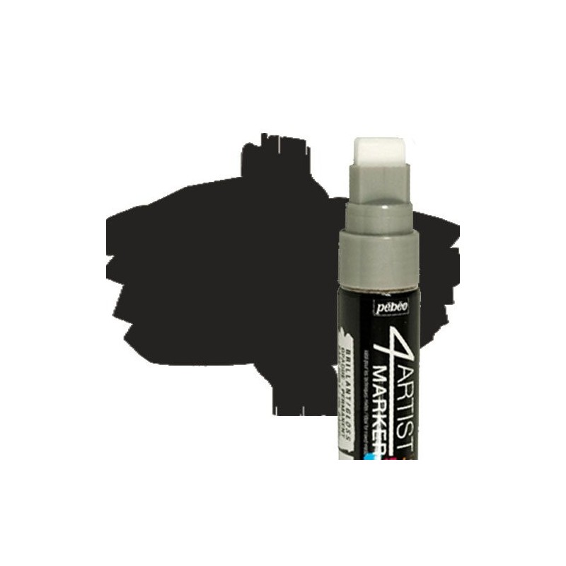 Material Bellas Artes - Pintura - Rotulador 4Artist Pebeo al Óleo 15 mm negro | totenart.com