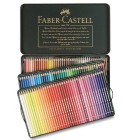 Material Bellas Artes – pintura-y-dibujo - Estuche de Lápices color POLYCHROMO, Faber Castell (120 colores)  | totenart.com