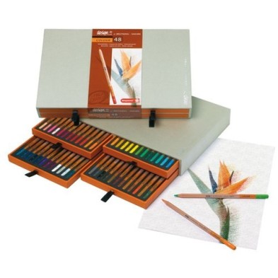 Material Bellas Artes – pintura-y-dibujo - Estuche de 48 lápices color Sakura Bruynzeel | totenart.com