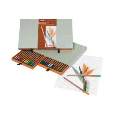 Material Bellas Artes – pintura-y-dibujo - Estuche de 24 lápices color Sakura Bruynzeel| totenart.com