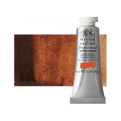 Material Bellas Artes - Pintura - Acuarela Profesional Winsor & Newton color siena tostada 074 (14 ml) S1 | totenart.com
