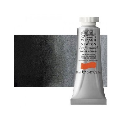 Material Bellas Artes - Pintura - Acuarela Profesional Winsor & Newton color negro de humo 337 (14 ml) S1 | totenart.com
