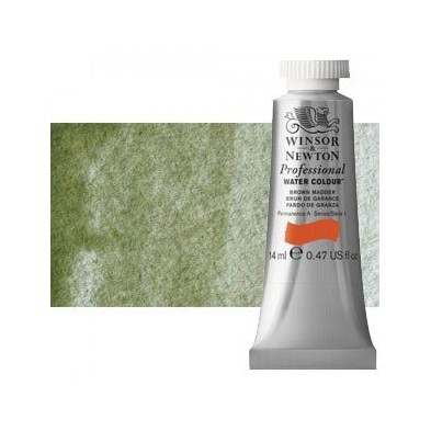 Material Bellas Artes - Pintura - Acuarela Profesional Winsor & Newton color tierra verde sombra amarilla 638 (14 ml) S1 | toten
