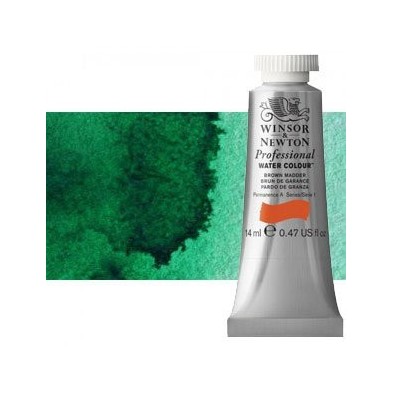 Material Bellas Artes - Pintura - Acuarela Profesional Winsor & Newton color verde Winsor sombra amarilla 721 (14 ml) S1 | toten