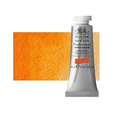 Material Bellas Artes - Pintura - Acuarela Profesional Winsor & Newton color naranja Winsor 724 (14 ml) S1 | totenart.com