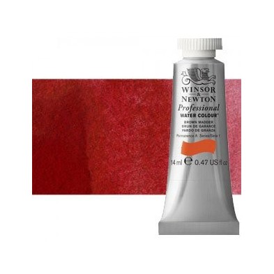 Material Bellas Artes - Pintura - Acuarela Profesional Winsor & Newton color rojo Winsor oscuro 725 (14 ml) S1 | totenart.com