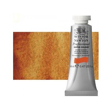 Material Bellas Artes - Pintura - Acuarela Profesional Winsor & Newton color oro transparente (oro de quinacridona) 547 (14 ml) 