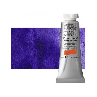 Material Bellas Artes - Pintura - Acuarela Profesional Winsor & Newton color violeta ultramar 672 (14 ml) S2 | totenart.com