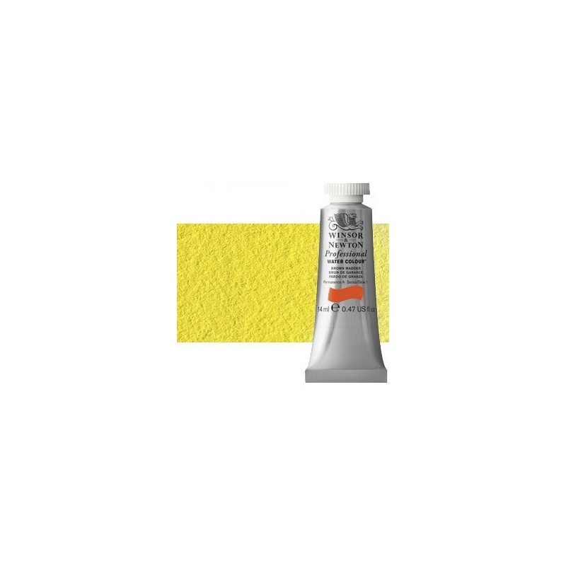 Material Bellas Artes - Pintura - Acuarela Profesional Winsor & Newton color amarillo bismuto 025 (14 ml) S3 | totenart.com