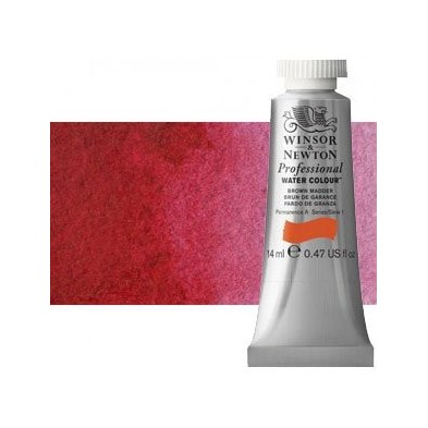 Material Bellas Artes - Pintura - Acuarela Profesional Winsor & Newton color carmín permanente 479 (14 ml) S3 | totenart.com