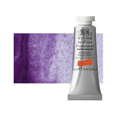 Material Bellas Artes - Pintura - Acuarela Profesional Winsor & Newton color malva permanente 491 (14 ml) S3 | totenart.com