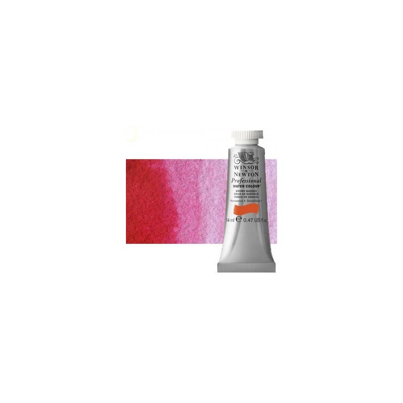 Material Bellas Artes - Pintura - Acuarela Profesional Winsor & Newton color rosa permanente 502 (14 ml) S3 | totenart.com