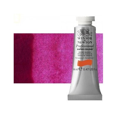 Material Bellas Artes - Pintura - Acuarela Profesional Winsor & Newton color magenta quinacridona 545 (14 ml) S3 | totenart.com