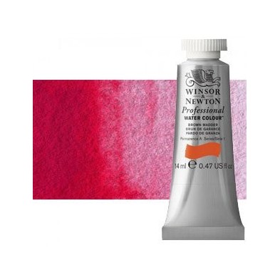Material Bellas Artes - Pintura - Acuarela Profesional Winsor & Newton color rojo de quinacridona 548 (14 ml) S3 | totenart.com