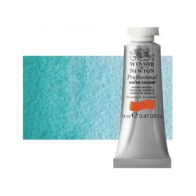 Material Bellas Artes - Pintura - Acuarela Profesional Winsor & Newton color turquesa de cobalto claro 191 (14 ml) S4 | totenart