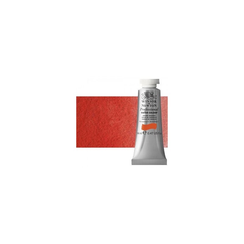 Material Bellas Artes - Pintura - Acuarela Profesional Winsor & Newton color rojo de cadmio oscuro 097 (14 ml) S4 | totenart.com