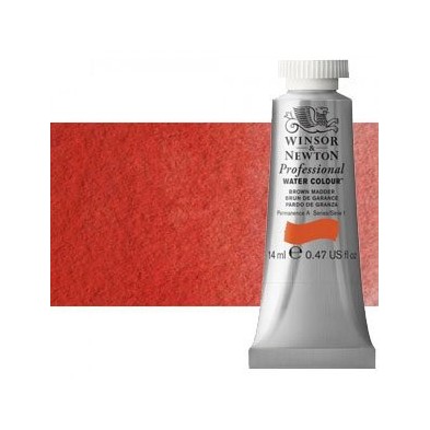 Material Bellas Artes - Pintura - Acuarela Profesional Winsor & Newton color rojo de cadmio oscuro 097 (14 ml) S4 | totenart.com