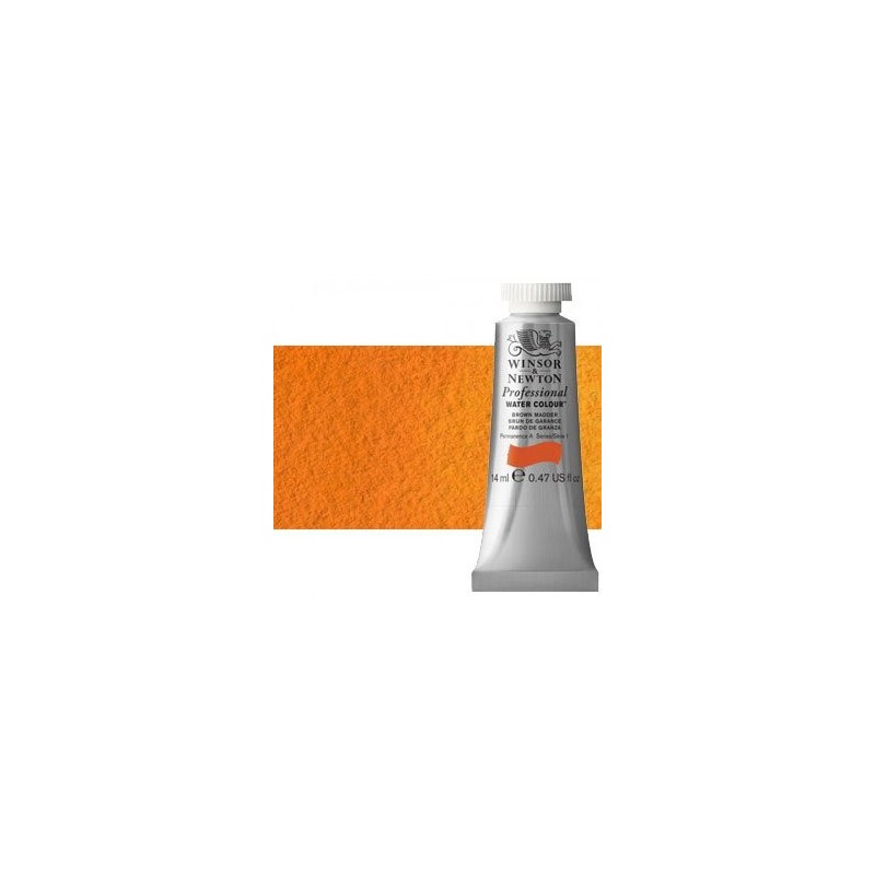 Material Bellas Artes - Pintura - Acuarela Profesional Winsor & Newton color naranja de cadmio 089 (14 ml) S4 | totenart.com