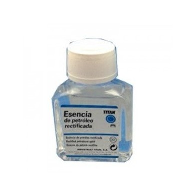 Material Bellas Artes-Materiales Pintura-Esencia de petroleo Titan, 250 ml.